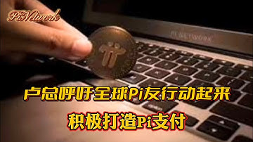 Pi Network 卢总呼吁全球Pi友行动起来，积极打造Pi支付