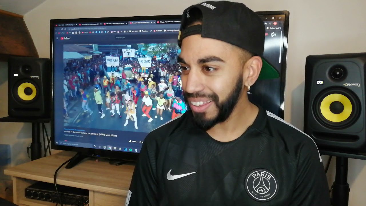 REACTION Innoss'B Ft Diamond Platnumz - Yope Remix (Official Music Video)