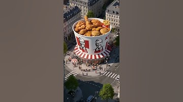 KFC Bucket In The Miniature World