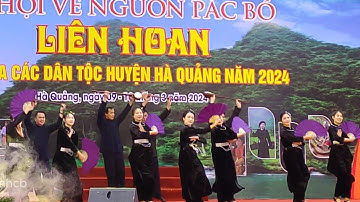 Hát then đàn tính - Múa Tày với đàn tính và quạt | Lễ hội về nguồn Pác Bó 2024
