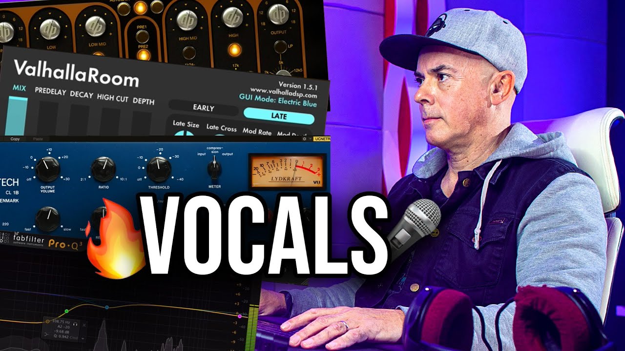 HOW TO Mix Vocals  EQ Compression Reverb  Luca Pretolesi 3x Grammy Engineer  TUTORIAL