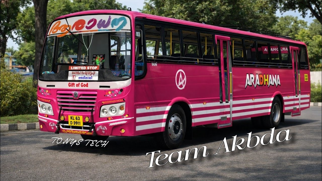 Bus simulator Indonesia Play....Aradhana //  bus ride  TEAM AKBDA Kondody Calista Mod bus Livery