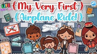 My Very First Airplane Ride!? ✈️ #15 Toca Life World | (Pippa & Pip series) Toca Boca