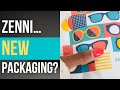 Zenni unboxing  try on  online glasses review and asmr  silent unboxing