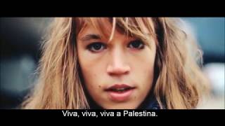 Video thumbnail of "Viva a Palestina, esmague o sionismo - Canção sueca com legenda em português-BR."