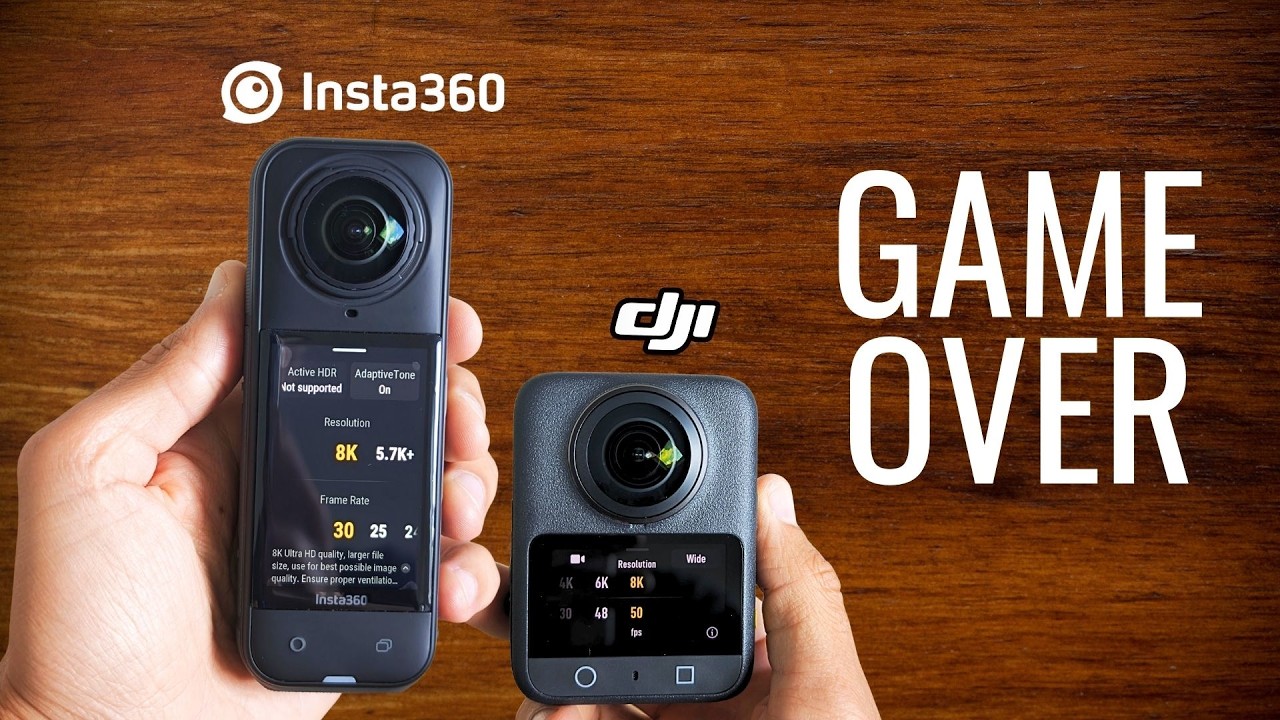 DJI OSMO 360 vs Insta360 X5: UNSPONSORED Hands On Review!