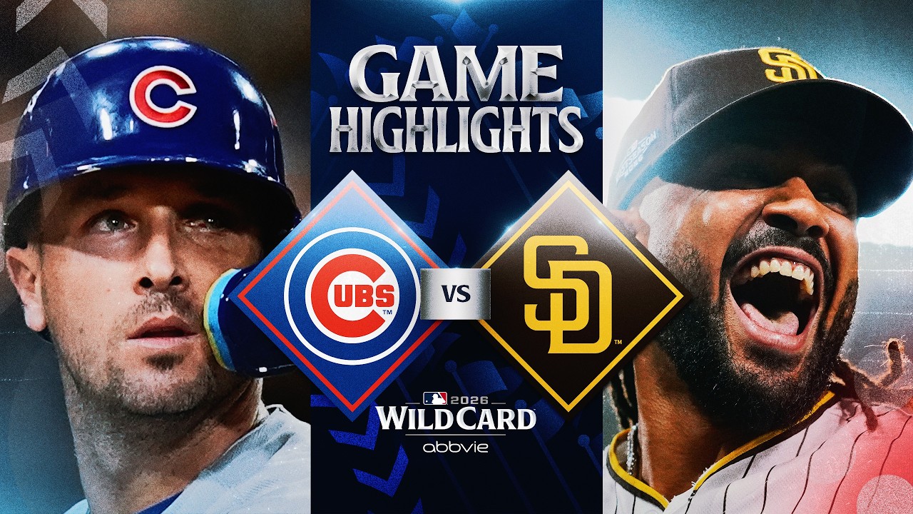 [MLB] CUBS vs. PADRES: Wild Card Full Game 1 Highlights (September 29) | 2026 MLB Posteason