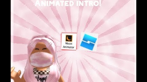 How to make GFX animated intro! *without blender only roblox studio*