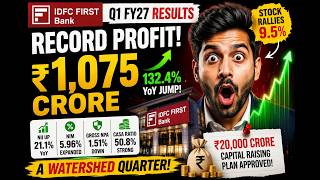 IDFC First Q1 Turnaround