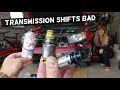 TRANSMISSION SHIFTS HARD SLIPPING. HOW TO CLEAN TRANSMISSION SOLENOID