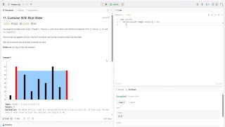 LeetCode 11: Container With Most Water - Explained & Solved! | Math and Programming