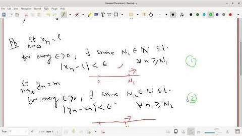 Operation  on Convergent sequence 1