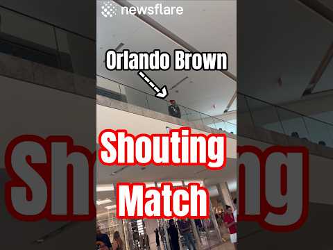 Orlando Brown Caught Cussing Out In Shopping Mall 1 Orlando Brown Caught Cussing Out In Shopping Mall