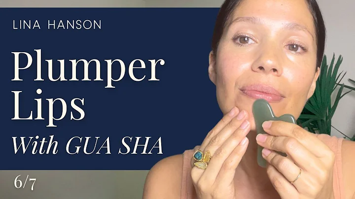 How to Get Plump Lips FAST & Soften Smile Lines with Gua Sha