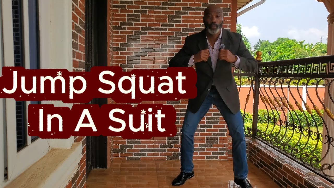 Jump Squats You Can Do at Work (In a Suit)