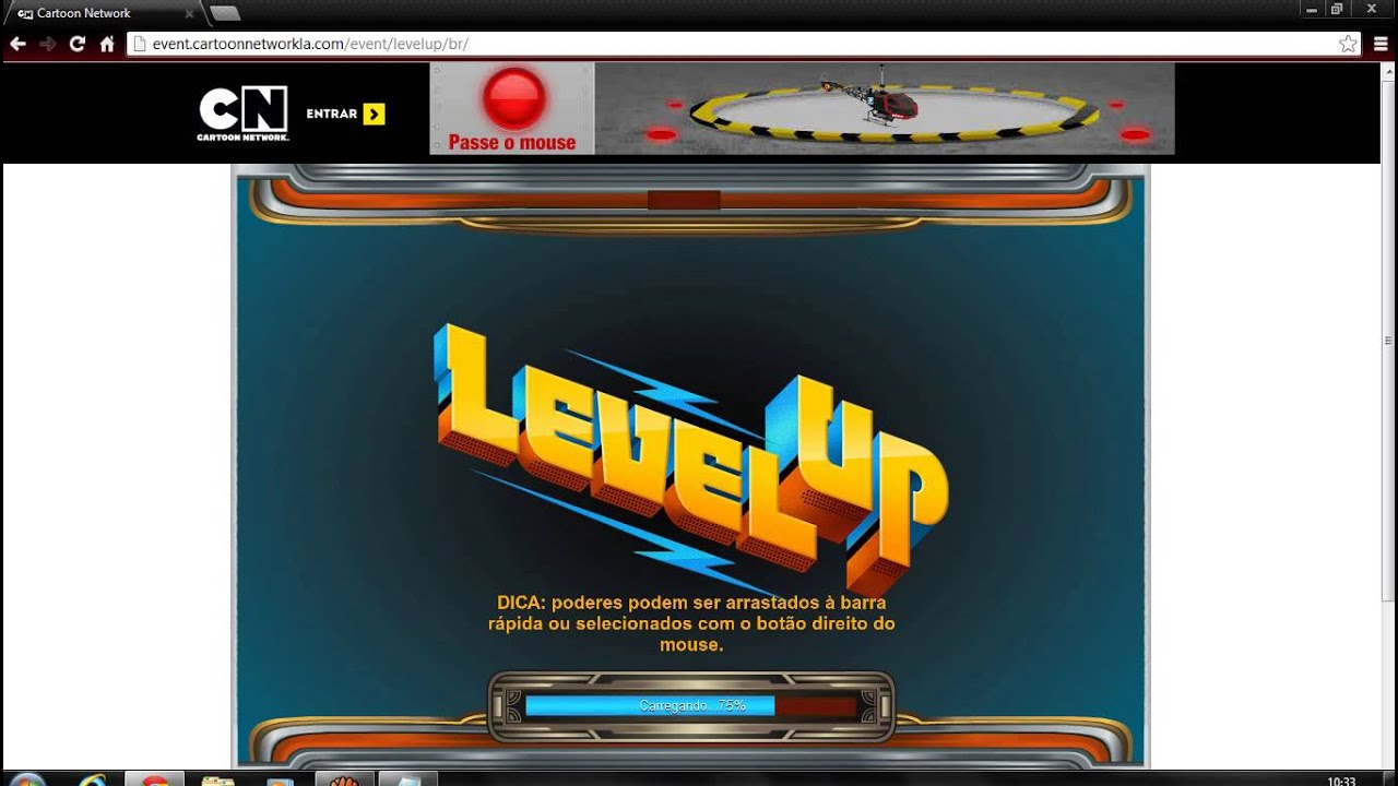 Cartoon Network Brasil: Novo Jogo de Level Up Maldark:O