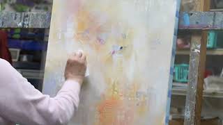 Abstract Harmony in Hues, Luminous,  Art Technique, "Shorts"