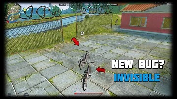 NEW BUG.INVISIBLE IN RULES OF SURVIVAL