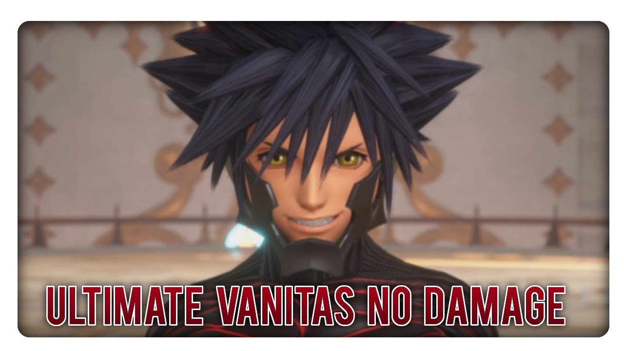 Kingdom Hearts 3 - Ultimate Vanitas No Damage (Lv1 Critical Mode/All Pro Codes)