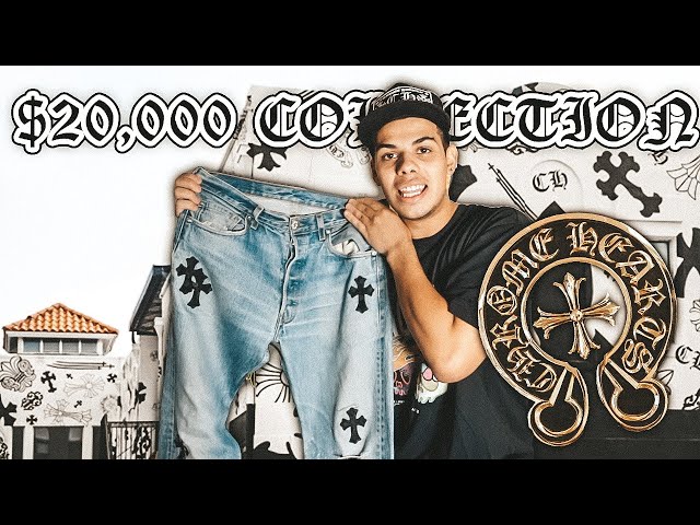 THE BEST CHROME HEARTS COLLECTION ON YOUTUBE!!?? ($20,000