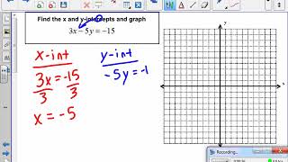 Linear Functions    Graphing #55