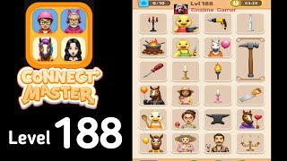 Connect Master Match Puzzle level 188 Guide Walkthrough Solution