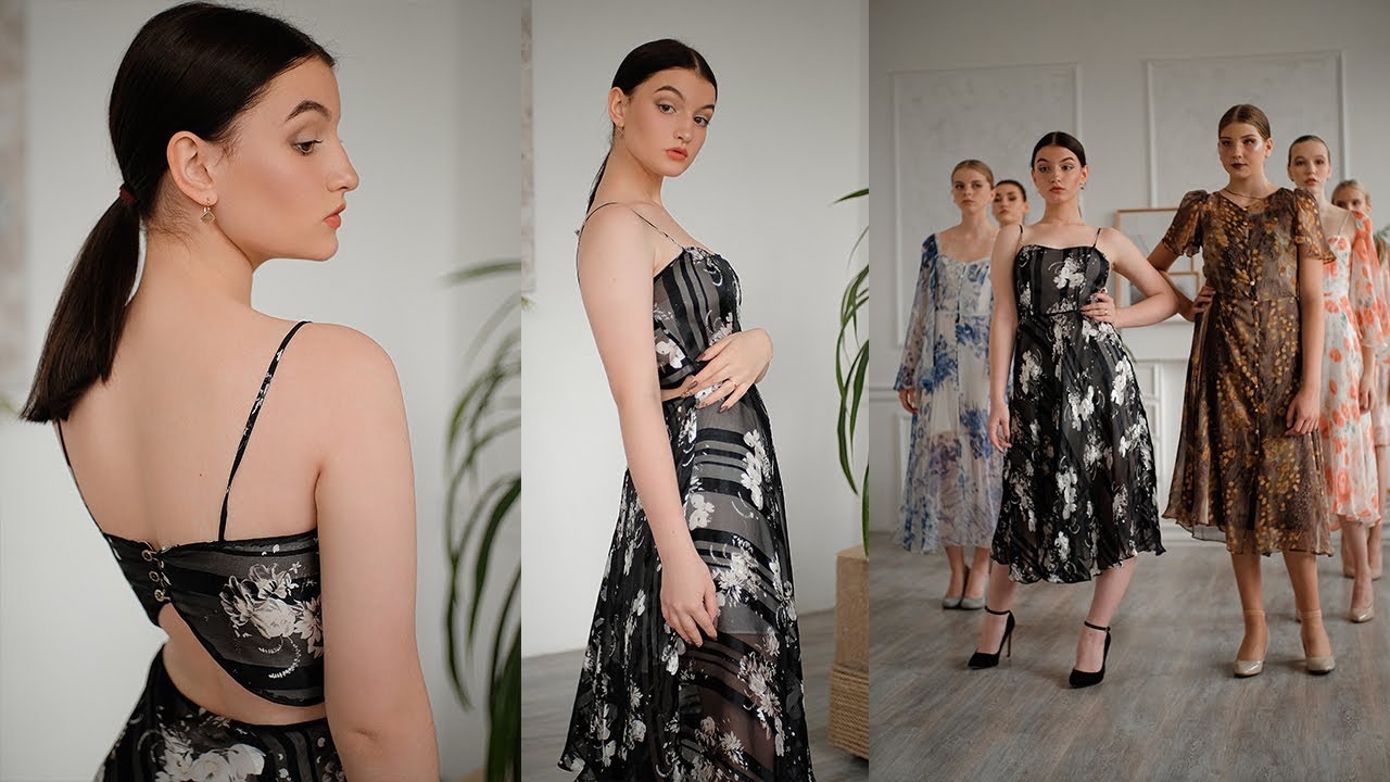 Платье По Косой Из Шелка фото 10