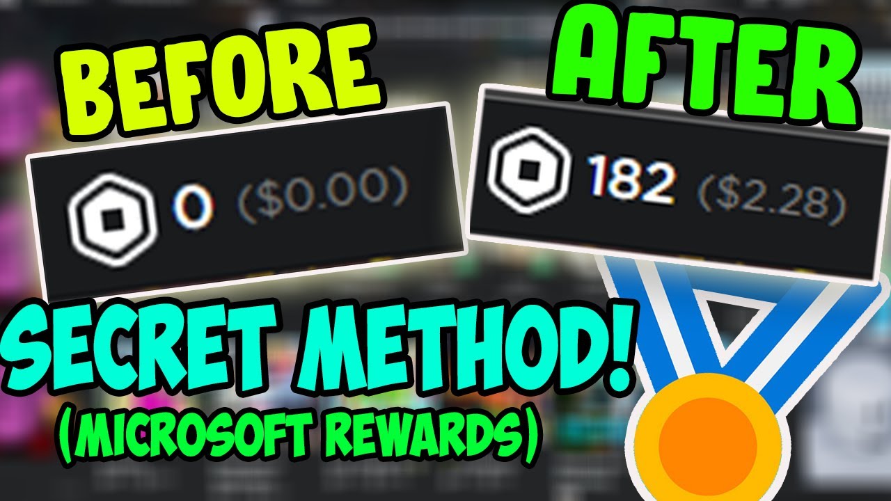 How to Get FREE Robux/Microsoft Points FAST (Roblox Microsoft Rewards) -  BiliBili