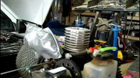 how to clean your nitro rc car! the easy and fast way!