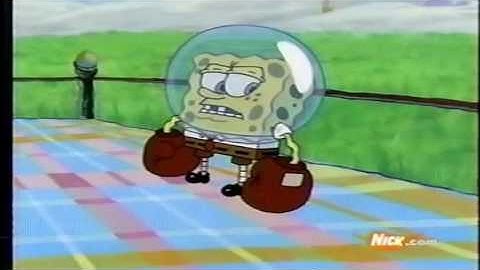 Nickelodeon Screenbug Fall 2002 (MuscleBob BuffPants)