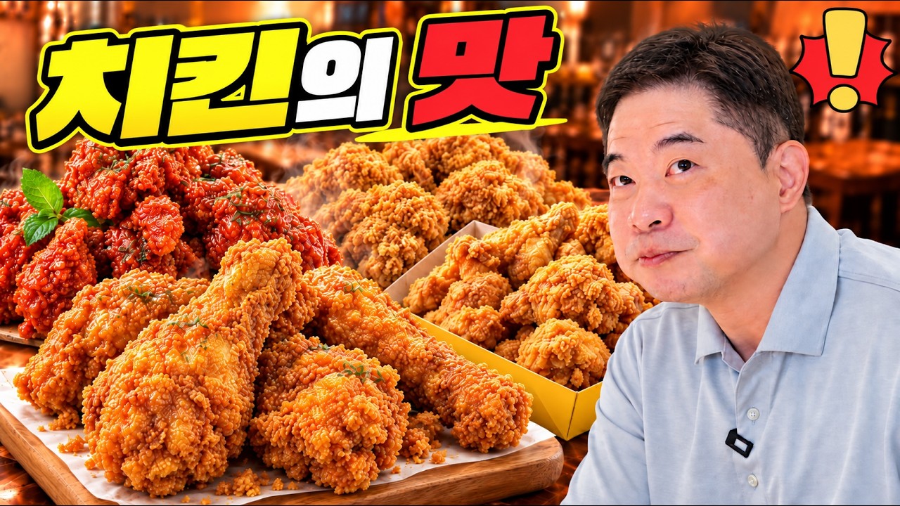 햄버거 집 치킨이 왜 맛있어? 근데 갑자기 댓글을 읽는다고???
