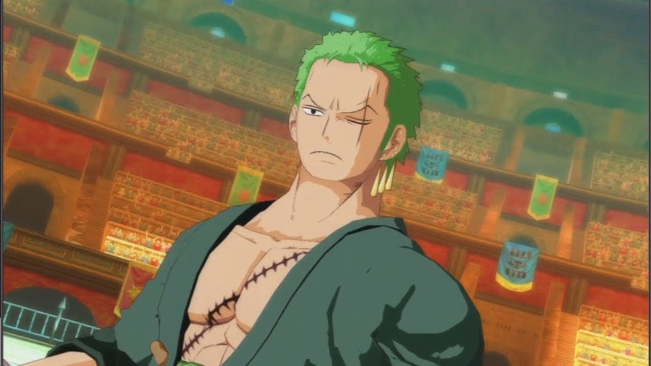 One Piece Unlimited World Red (Zoro) GamePlay - YouTube