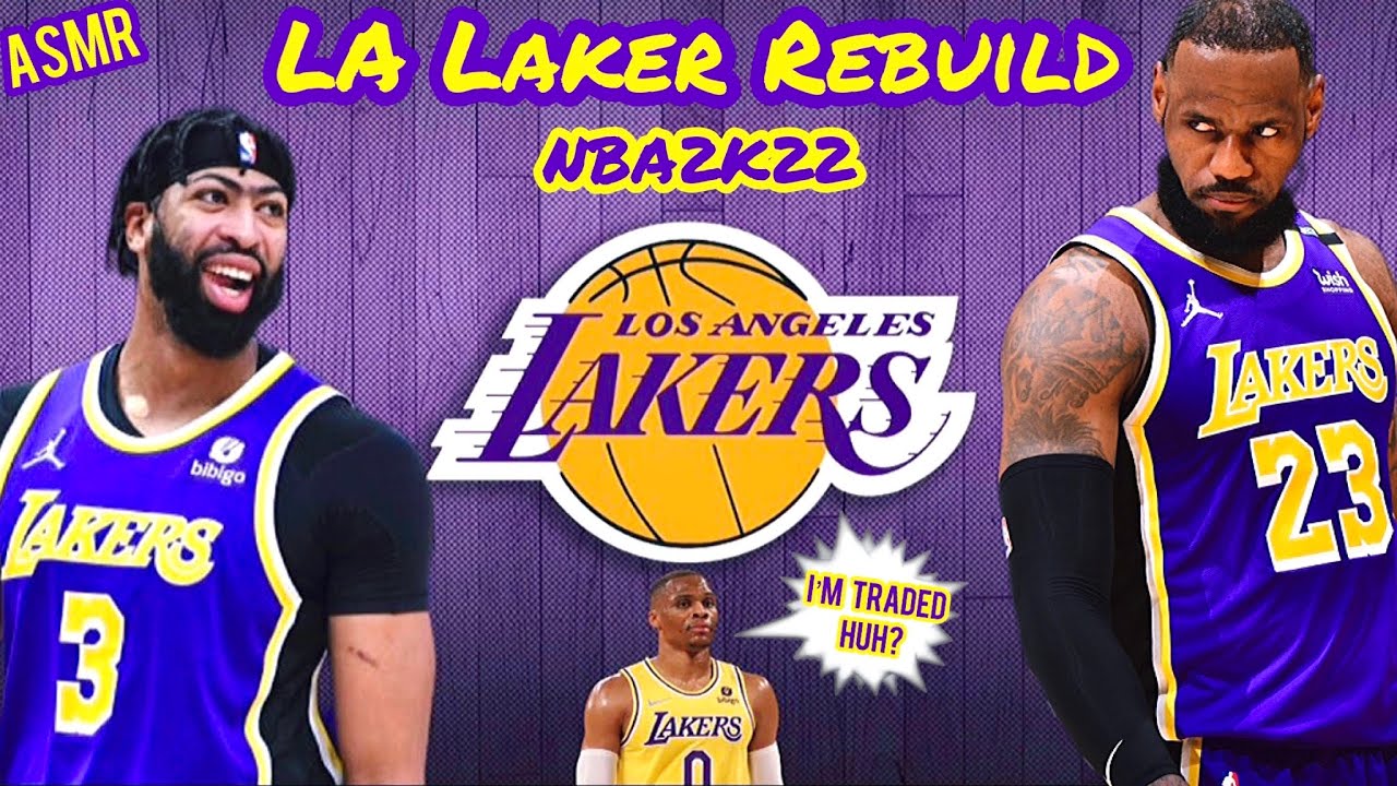 Rebuilding The LA Lakers 🟣🟡 ( ASMR ) - YouTube