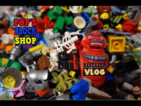 SORTING THROUGH BULK USED LEGO VLOG TO COMPLETE SETS / Organizing the Bricklink Store