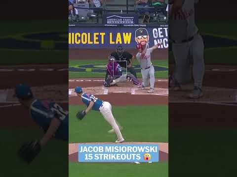 Jacob Misiorowski was firing from the start to the finish of his shutout performance 🔥