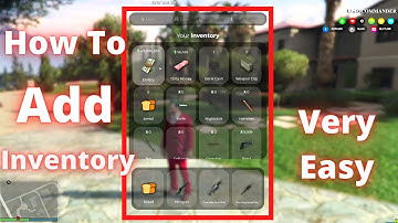 How to change Inventory In Fivem   -  Add new inventory hud in database