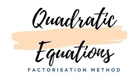 Class X | Maths | Quadratic Equations | Part 2 | Solution by Factorisation method | Sajid Ali |Hindi