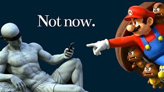Nobody Noticed Super Mario Had THE CURE for PROCRASTINATION