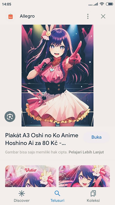 Plakát A3 Oshi no Ko Anime Hoshino Ai za 80 Kč - Allegro