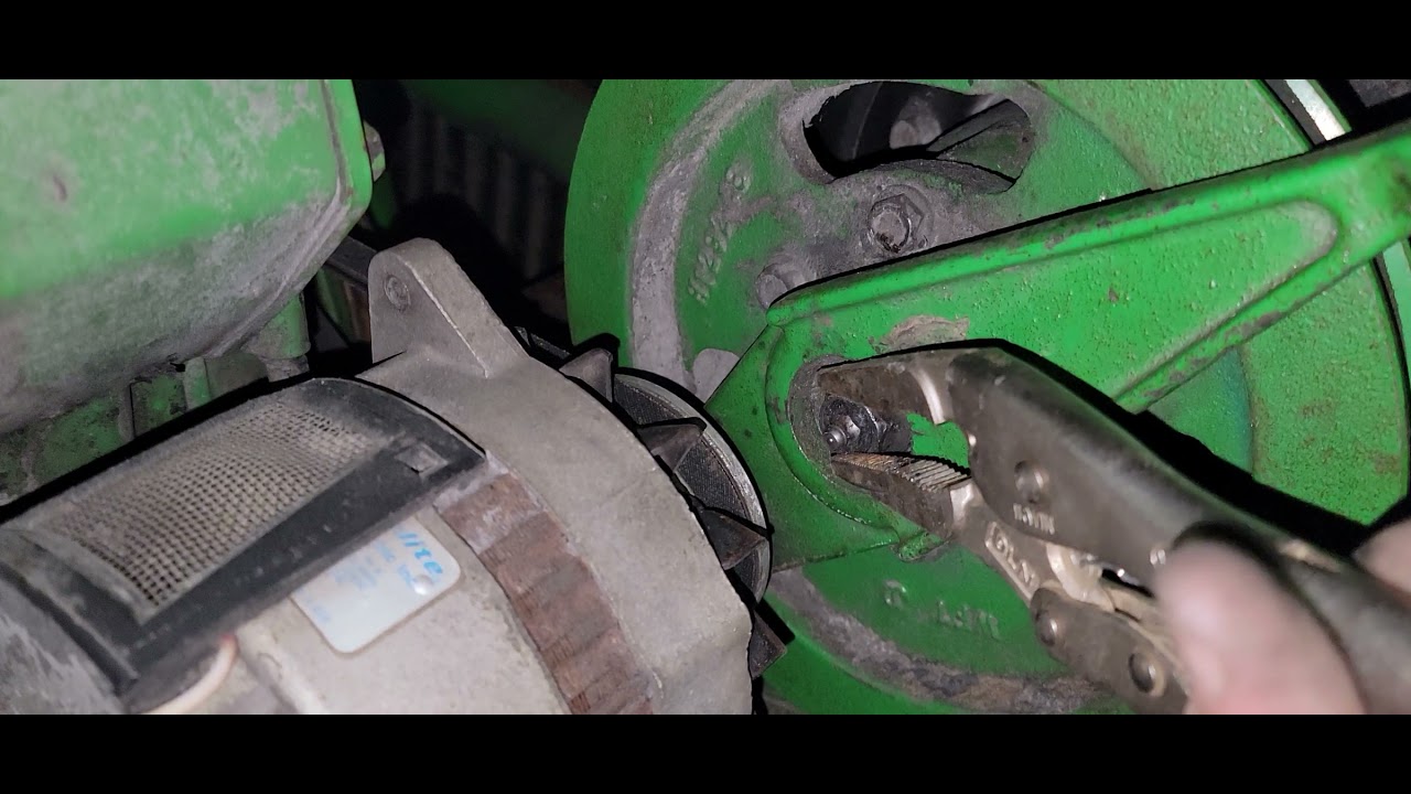 9500 fan belt tension arm repair. pt.1 of 2 YouTube