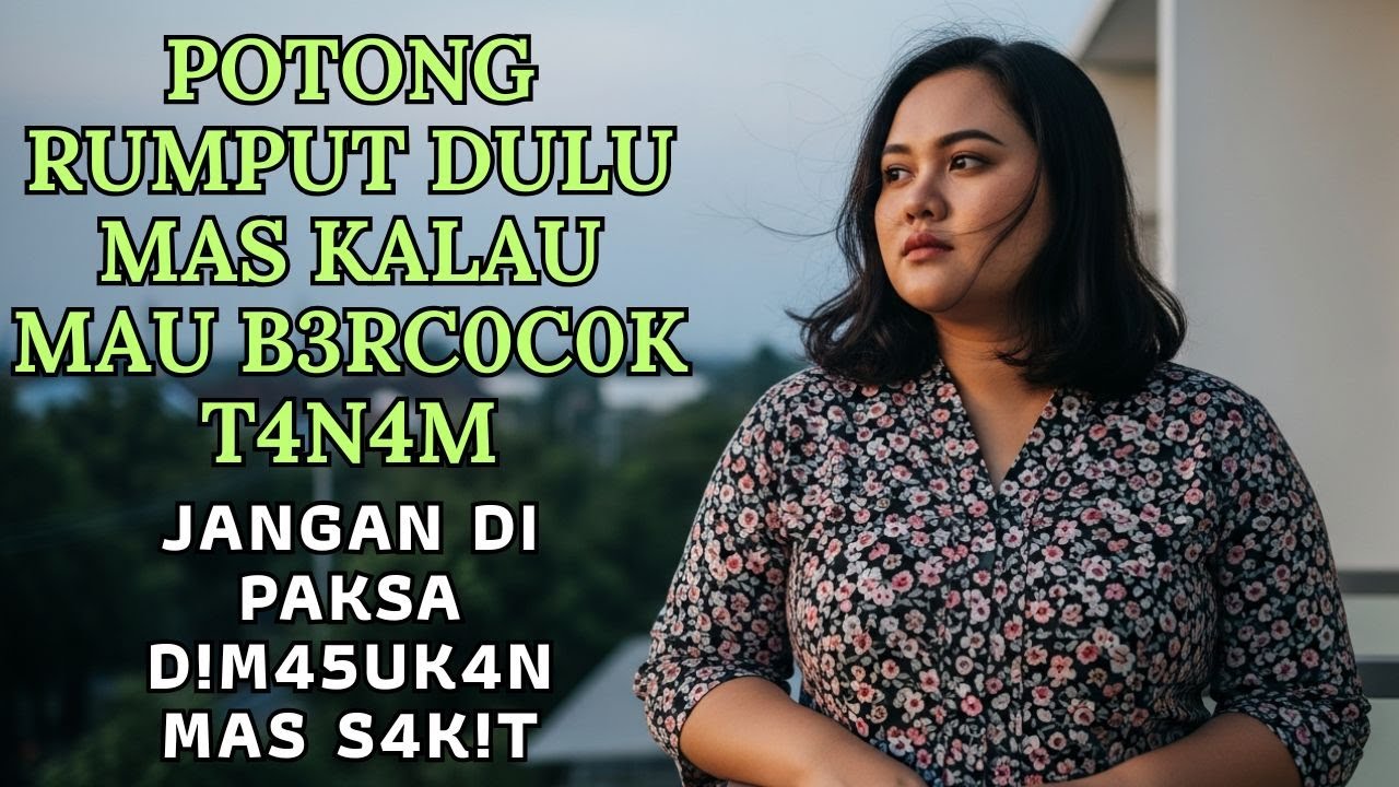 RAHASIA DI BALIK TAMAN MEWAH ITU... KISAH JANDA KAYA DAN TUKANG KEBUN YANG TAK PERNAH TERUNGKAP