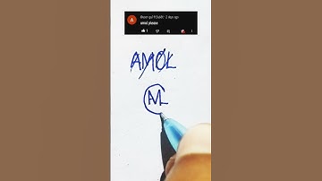 "AMOL" name logo mark for viewers demand 💫🔥#namelogodesign #trending #logodesign #shortvideo #viral