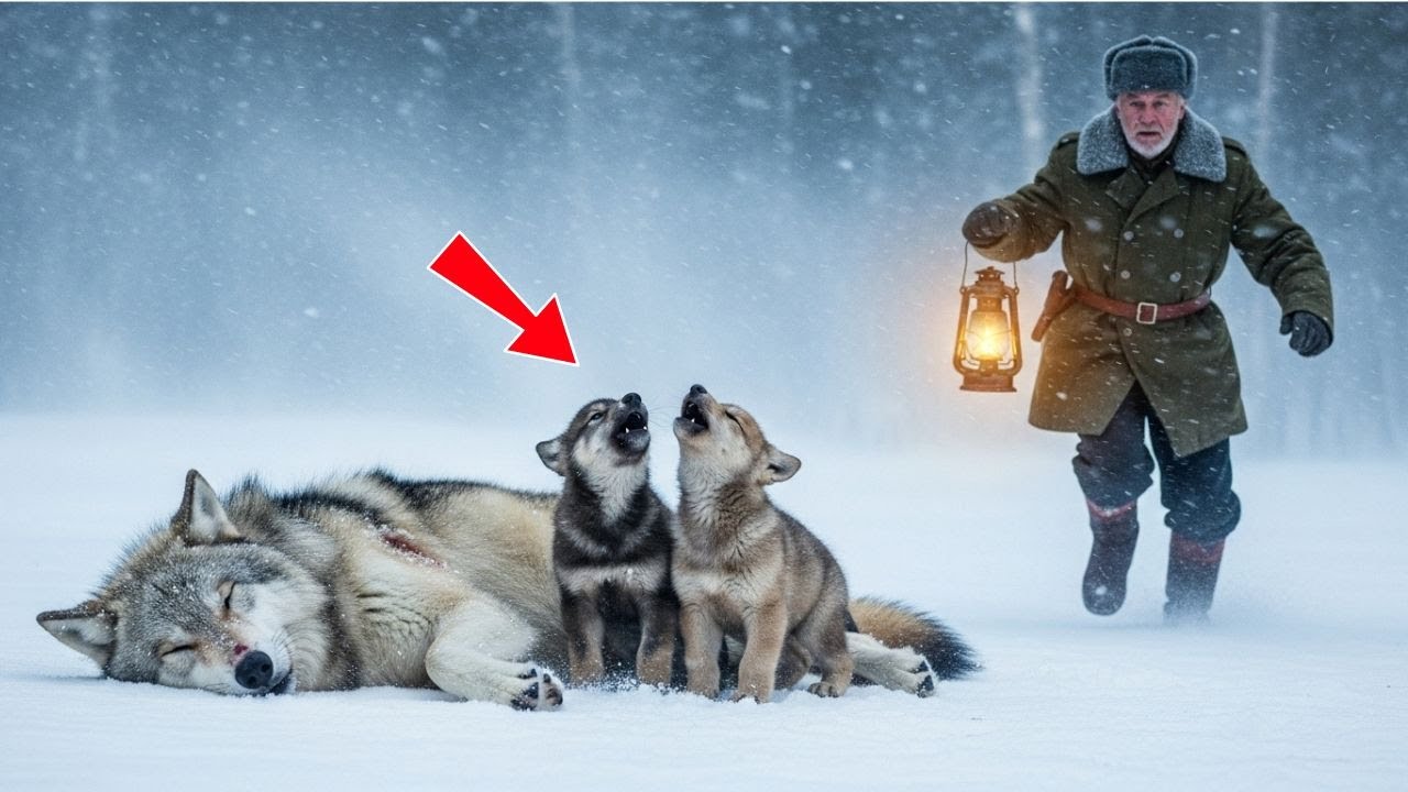 «Он услышал плач волчат в метели… и то, что сделал старик, тронуло сердца всех»