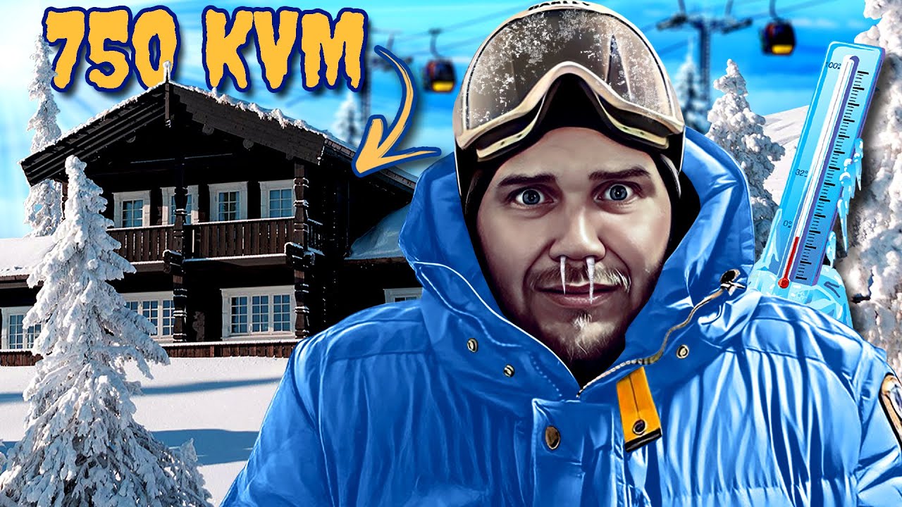 Jocke & Jonna bjuder med oss till Sälen! *Lyxhus på 750 kvm*