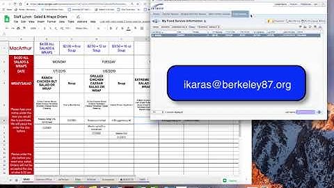 Staff Lunches - Skyward Payments