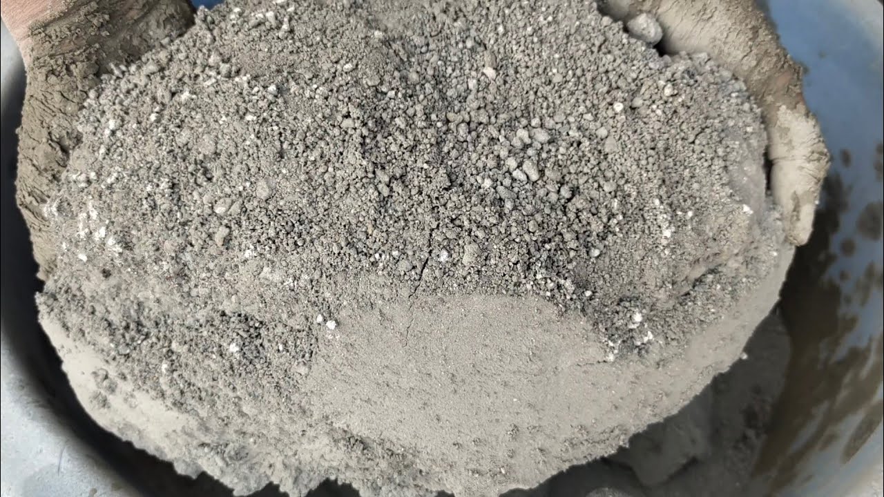 Happy Holi // Super soft Gritty pure black cement Crumble in water 💦