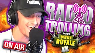 NEW Fortnite Radio Voice Trolling! *Hilarious Reactions!* NEW Fortnite Radio Voice Trolling! *Hilarious Reactions!*