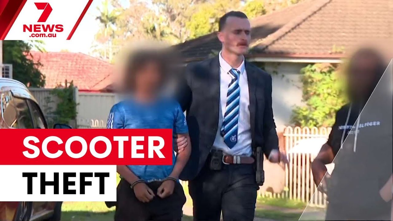 Teen charged over brazen Uber Eats scooter theft | 7NEWS