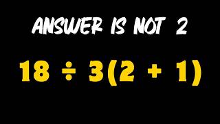 99% of People Get This Wrong!| Maybe 1 in 10 people can solve this math question| BASIC MATH