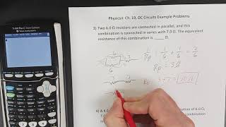 Physics II: Ch 19, DC Circuits Example 3